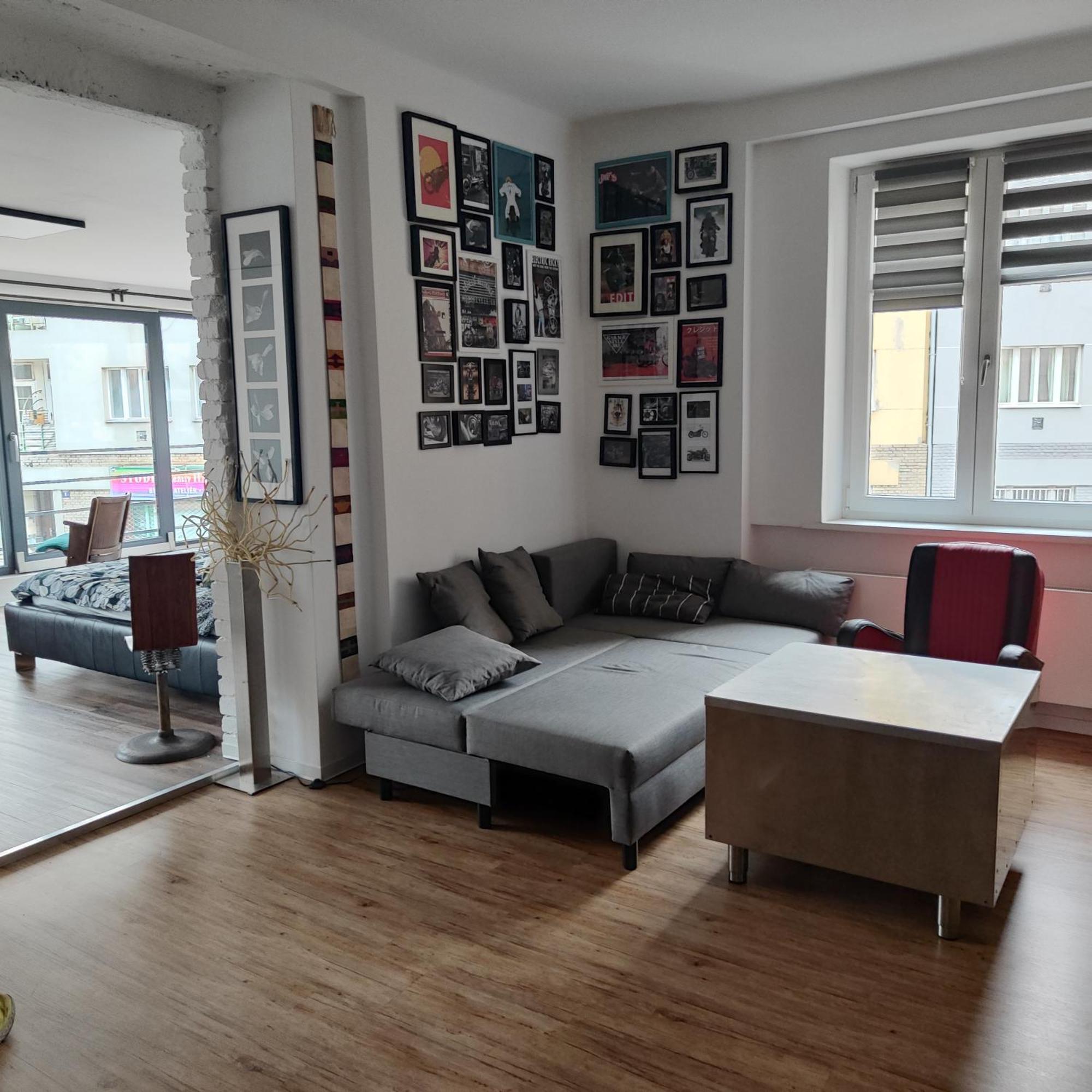Apartment Big Windows Prága Kültér fotó